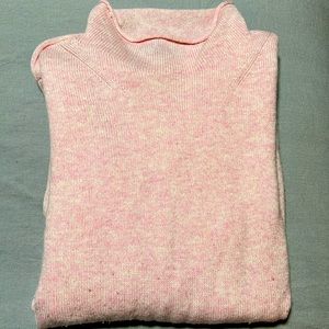 J Crew funnel neck cashmere/wool sweater, M